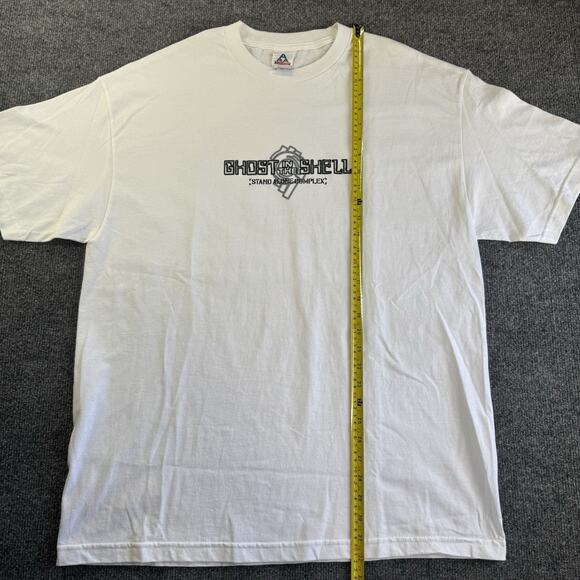 Vintage Y2K Ghost In The Shell Stand Alone Complex Season 1 Anime Shirt XL Rare - Picture 7 of 8